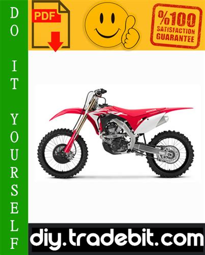 Следовательно в инструкции honda crf250r (2013) можно найти описание этапов поведения. Honda CRF250R Motorcycle Service Repair Manual 2004-2009 ...
