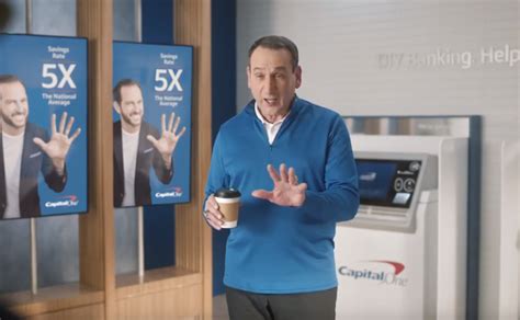 Coach K Featured In New Capital One Commercials ~ Holdout Sports