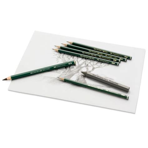 Faber Castell 9000 Graphite Pencils And Sets At Curtisward Pencil Grades