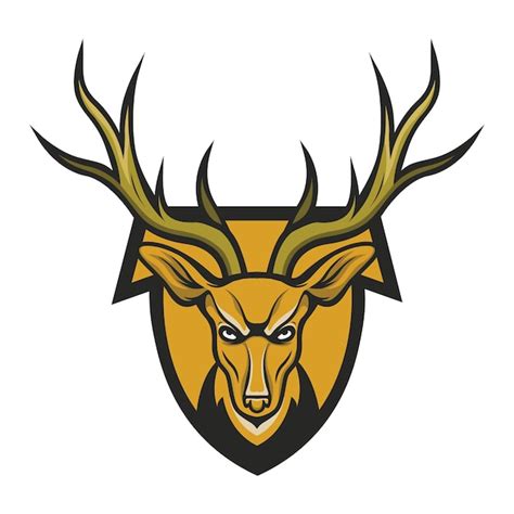 Premium Vector Deer Logo Mascot Design