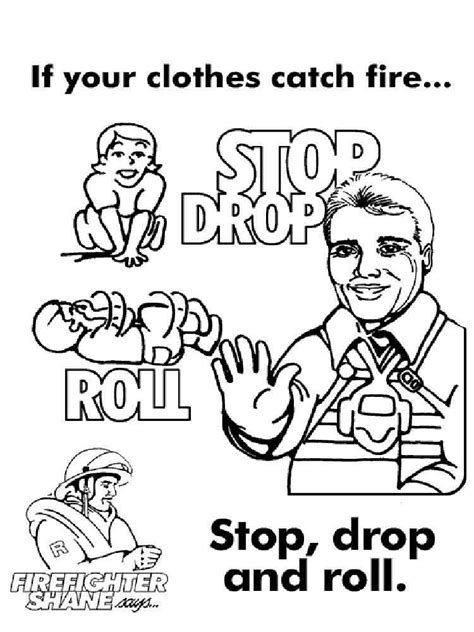 Safety Coloring Pages Download And Print Safety Coloring Pages