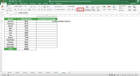 How To Calculate Percentages In Excel And All Its Formulas Functions Compute Expert