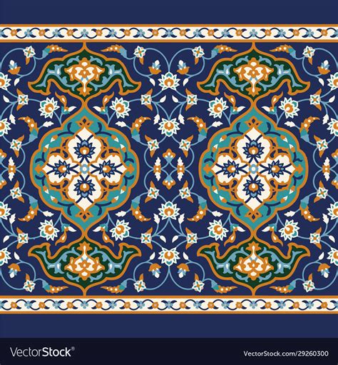 Islamic Colorful Elements Decoration Design Vector Image