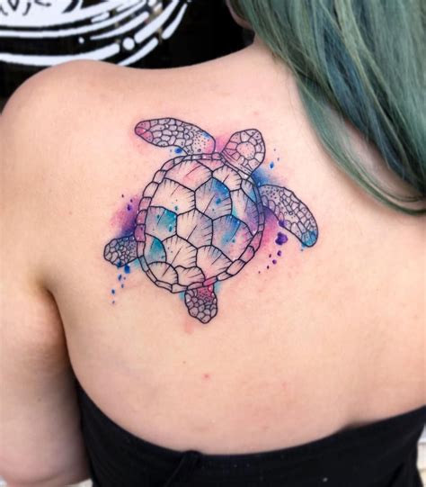 Oliva Psychic Seas Tattoo 🌹 On Instagram Watercolor Sea Turtle 🌊