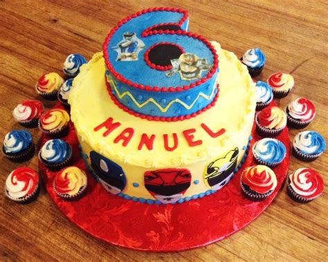Power Rangers 6th Birthday Cake For A Boy Avengers Birthday Cakes 6th