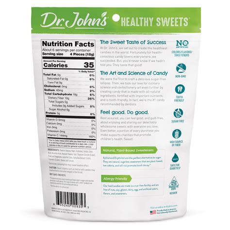 The Ultimate Xylitol Hard Candy Collection Dr Johns Healthy Sweets