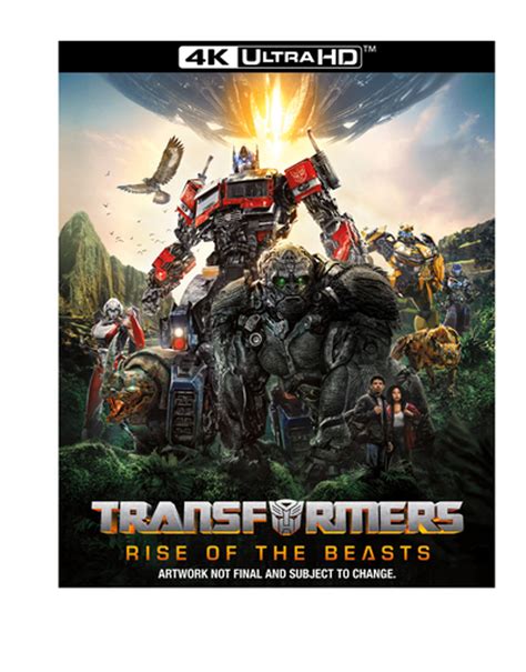 Transformers Rise Of The Beasts 2023 Blu Ray 4k Ultra Hd
