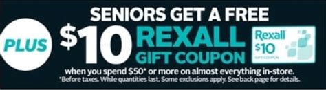 Rexall Pharmaplus Canada Super Bonus Seniors Day Deals Save 20 Off