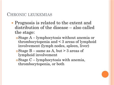 Ppt Chronic Leukemias Powerpoint Presentation Free Download Id6870547