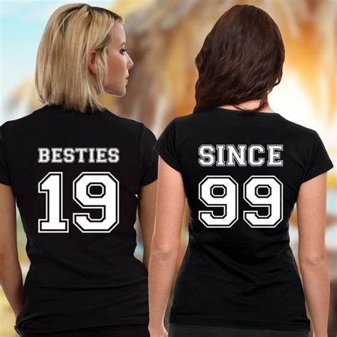 Friendship Date Shirts Best Friends Shirts Bff Matching Shirts
