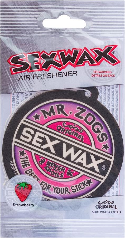 mr zogs sex wax air freshener strawberry uk automotive