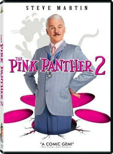 Pink Panther 2 Dvd Movie Part Two Steve Martin Jean Reno Emily Mortimer