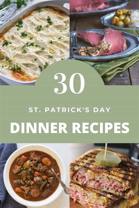 Dinner Ideas for St. Patricks Day - Organized Island