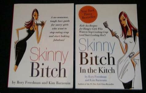 Skinny Bitch Two Book Lot By Rory Freedman And Kim Barnouin