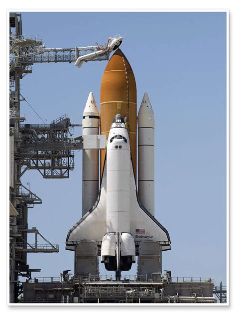Space Shuttle Endeavour Print By Nasa Posterlounge
