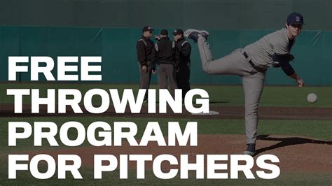 Throwing Program For Pitchers Best Practices And A Free Throwing