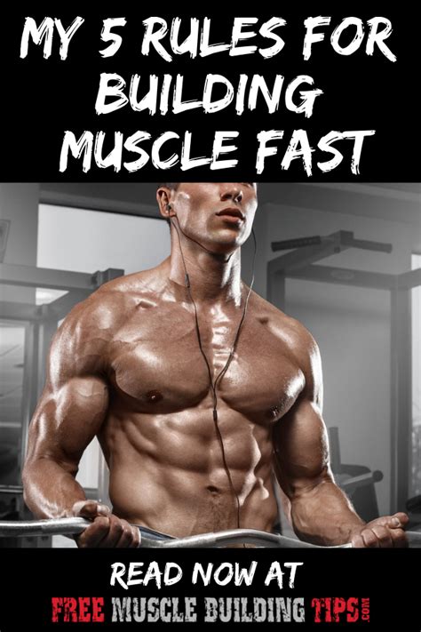 If You Want To Build Muscle Fast Then You Must Follow Scientifically Proven Methods Discov