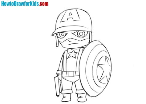 Here presented 53+ captain america cartoon drawing images for free to download, print or share. How to draw Captain America easy | How to Draw for Kids