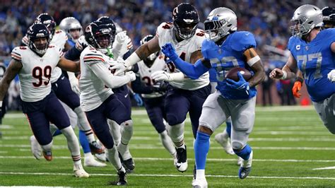 Bears Defense Struggles In Lopsided Loss To Lions