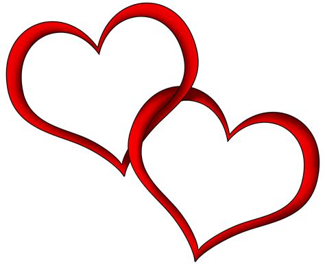 Free Two Hearts Clipart Download Free Two Hearts Clipart Png Images