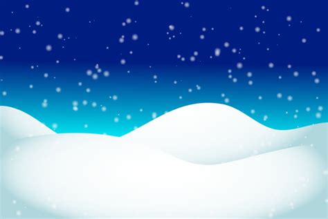 Simple Snow Scene Backdrop Stock Footage Video 100