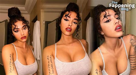 Malu Trevejo Shows Off Her Sexy Boobs Photos Crackedgirls