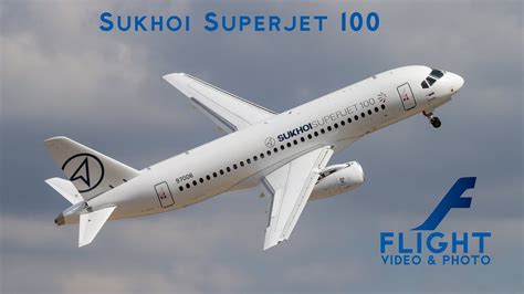 Sukhoi Superjet 100 Ssj100 Regional Airliner At Maks 4k Passenger