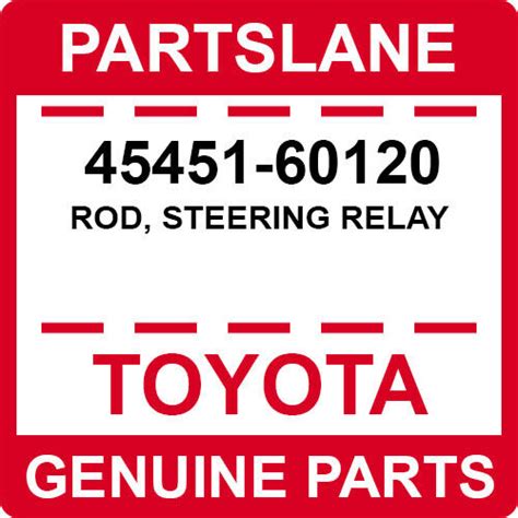 45451 60120 Toyota Oem Genuine Rod Steering Relay Ebay