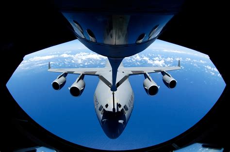 Kc 135 C 17 Crews Rendezvous For Refuel Readiness Air Mobility