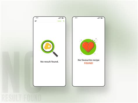 No Result Found Food App Uiux Concept By Ravi Kanani On Dribbble