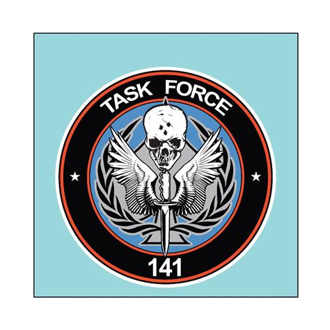 Call Of Duty Task Force 141 Logo Decal Call Of Duty Store