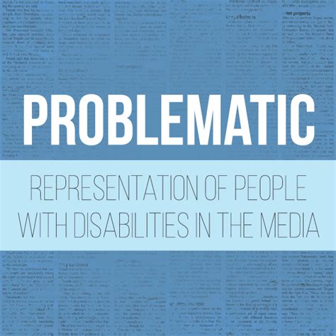 Problematic Representation Of People With Disabilities In The Media