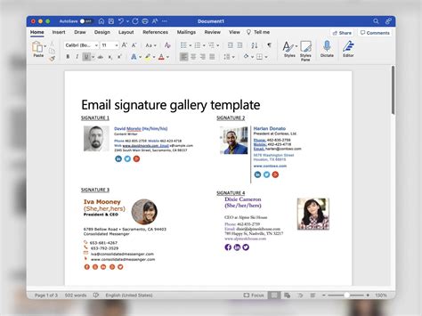 How To Create A Professional Gmail Signature