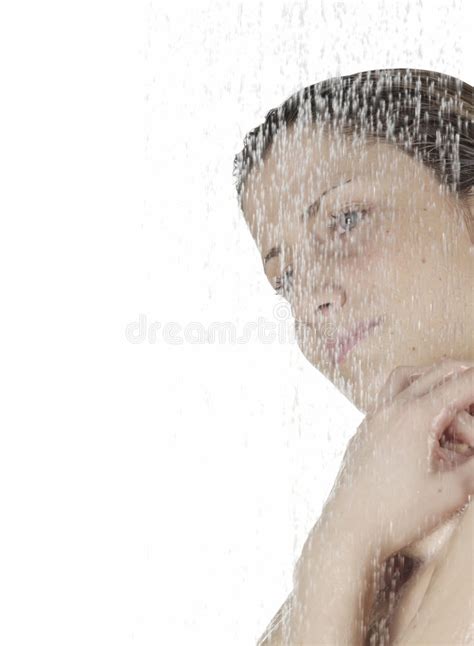 Beautiful Passion Woman In The Shower Stock Image Image Of Girl Health 12433313