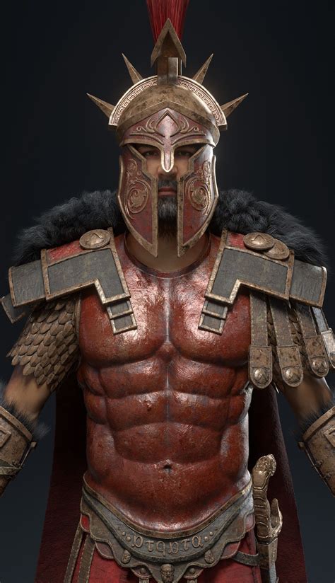 Spartan War Hero Assassin S Creed Odyssey Fanart By Mohamed