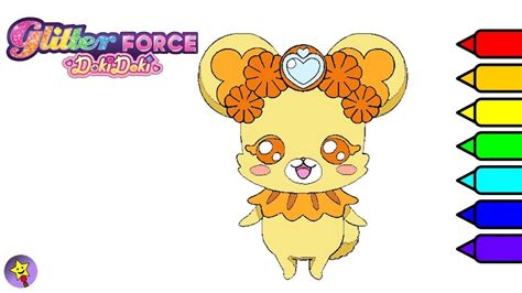 She is the first person to be a glitter force warrior before the show began. Pin on Glitter Force Doki Doki Coloring Book