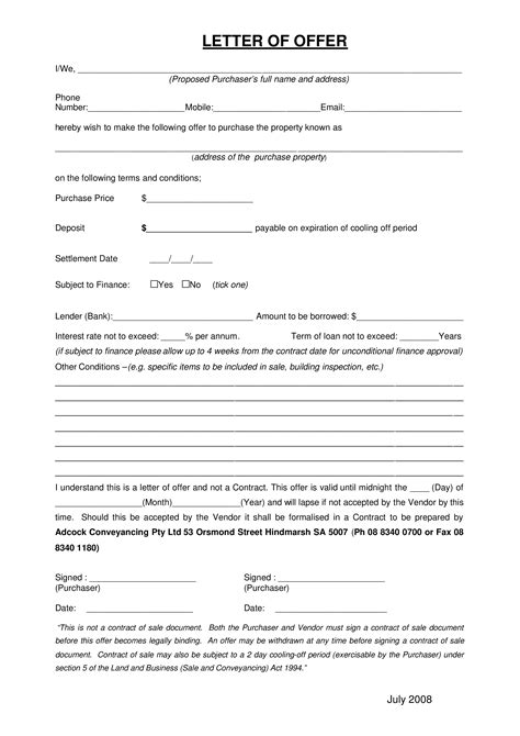 But most importantly, before buying a property, you are required to write a special formal letter to the owner of such property. Formal Property Offer Letter - How to write a Formal ...