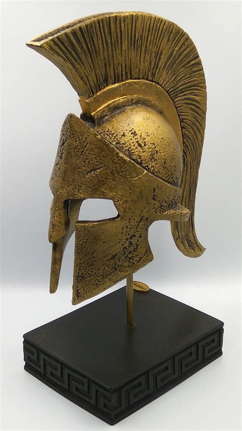 Spartan Hoplite Helmet Greek Art Souvenirs Vamvoukakis