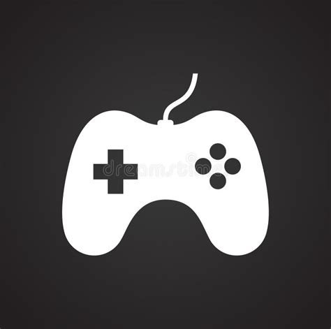 Gaming Icon On Background For Graphic And Web Design Simple Vector