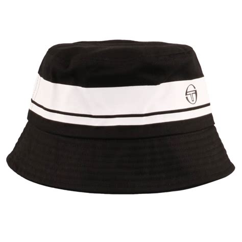 Sergio Tacchini Greater Bucket Hat Blackwhite Sta14008 166