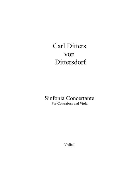 Después de formatear un equipo, es muy habitual. Sinfonia Concertante Dittersdorf Pdf Free - lasopacash