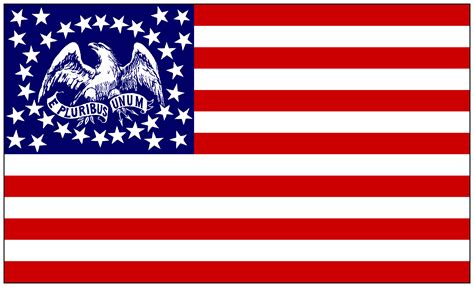 Union Army Union Battle Flag Civil War Garrett La