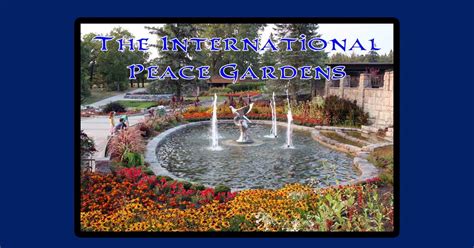 It represents the height of the space. Why You Should Visit the International Peace Garden ...