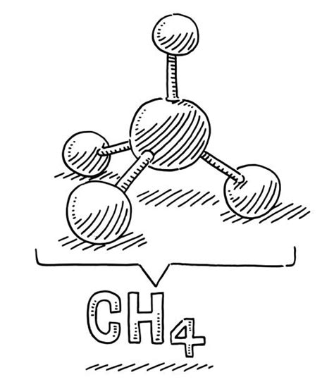 210 Ch4 Molecule Illustrations Royalty Free Vector Graphics And Clip