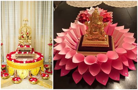 15 Simple And Creative Homemade Ganpati Decoration Ideas