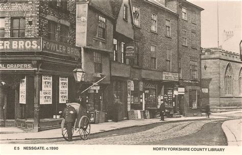 Nessgate 1890 Nessgate Leads From Coney Street And Ousegate To