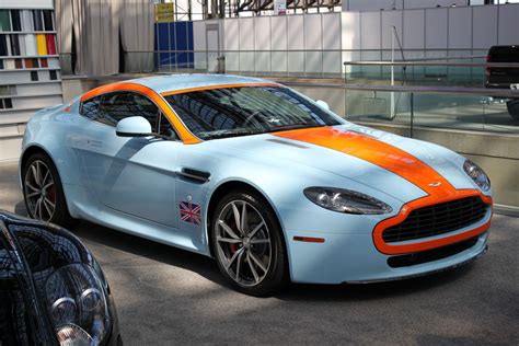 Aston Martin In Classic Gulf Livery Luxury Cars Luxury Car Brands