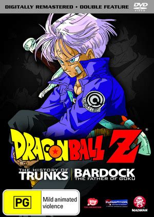 Funimation released the history of trunks for vhs and dvd on october 24, 2000 in both edited and uncut forms. Dragon Ball Z Remastered Movie Collection V.7 (The History of Trunks / Bardock: The Father of ...