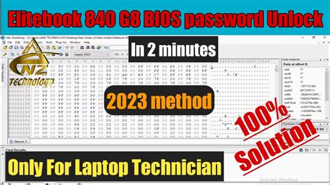 Hp Elitebook 840 G8 Bios Password Reset 2023 Method Youtube