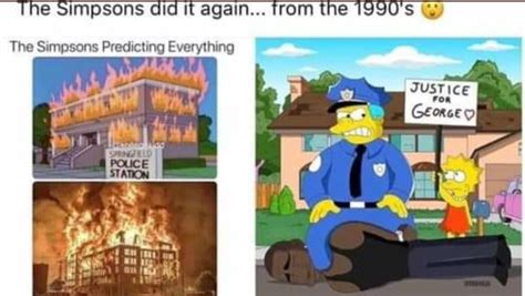 Did The Simpsons Predict George Floyds Death